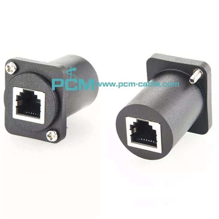 RJ12 Feed Through Chassis Connector