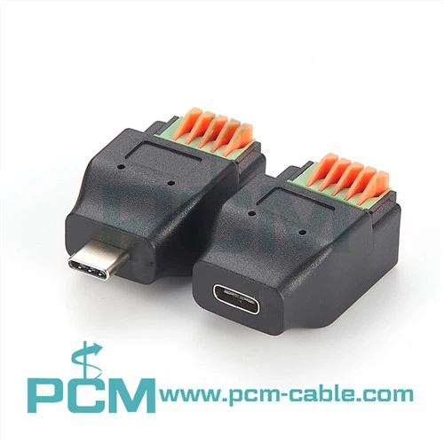 Προσαρμογέας τερματικού μπλοκ USB C σε 5 ακίδων