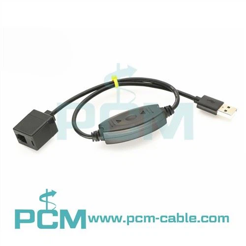 Προσαρμογέας ήχου τηλεφώνου τηλεφώνου USB σε RJ9