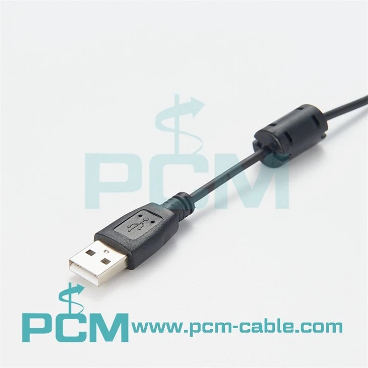 USB To 3.5mm Jack Call Center Headset Adapter Cable
