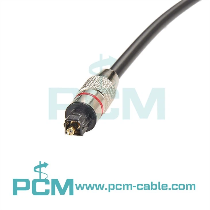 Καλώδιο οπτικής ίνας ψηφιακού ήχου Toslink 6 mm