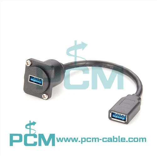 Καλώδιο τροφοδοσίας μεγέθους D μέσω σασί USB 3.0