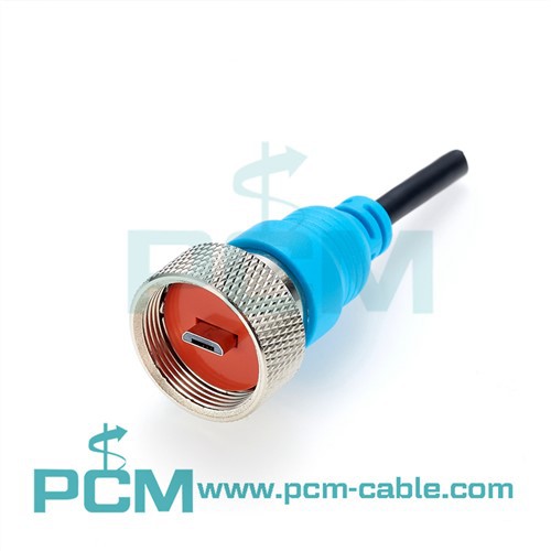 IP67 Αδιάβροχο καλώδιο Micro USB Αρσενικό σε Αρσενικό