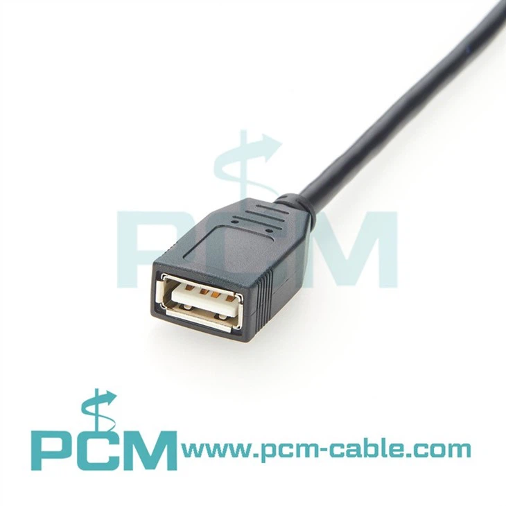 Cable HSD Z female to USB 2.0 Type-A female HSD Jack to USB 2.0 A Type Cable Female