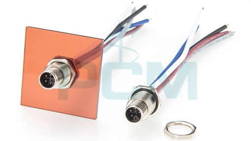 Micro-Change M12 Receptacle 5 Poles L-Coded Male Straight to Leads 1 Micro-Change M12 Receptacle 5 Poles L-Coded Male Straight to Leads 1