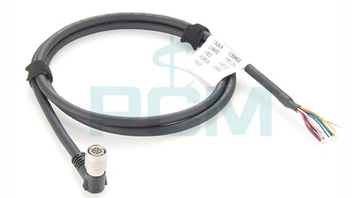 12 Pin Hirose Right Angle Female to Open end Shield Coaxial Cable for Sony Basler Cameras 12 Pin Hirose Right Angle Female to Open end Shield Coaxial Cable for Sony Basler Cameras