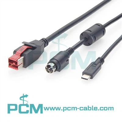 Καλώδιο εκτυπωτή τροφοδοσίας USB 24 V