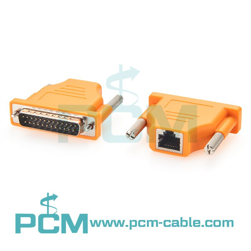 Cisco Compatible CAB-5MODCM RJ45 to DB25 Modem Adapter Cisco Compatible CAB-5MODCM RJ45 to DB25 Modem Adapter