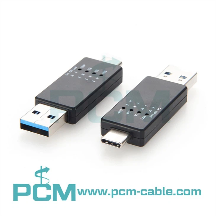 Δοκιμαστής διεπαφής USB 10G για τον τύπο - A και τον τύπο - C Quick USB Hub Diagnostics